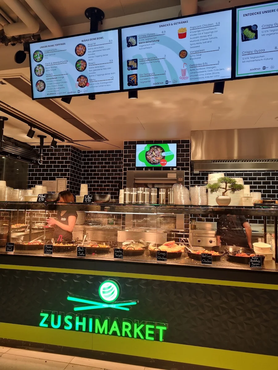 Speisekarte, Zushi Market Plus Schottengasse