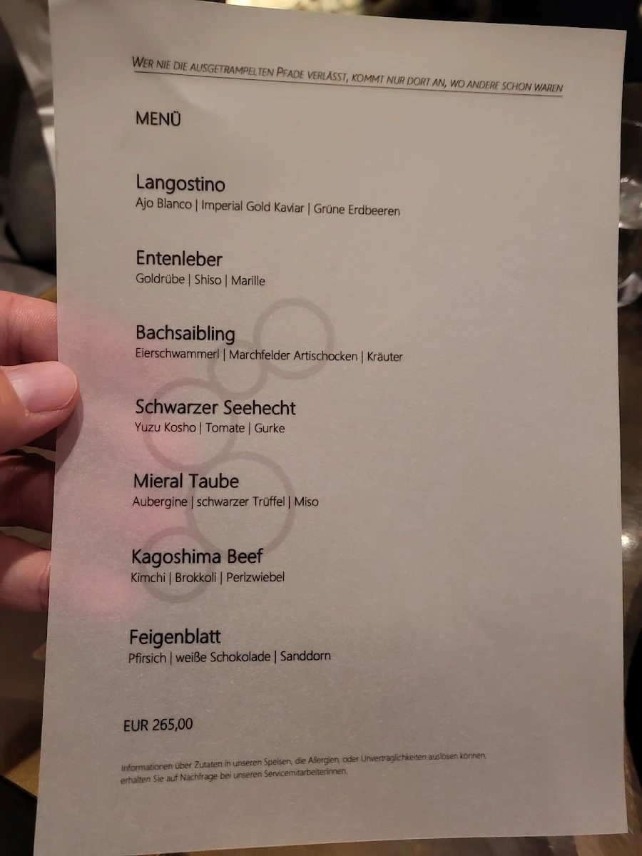 Speisekarte photo 5