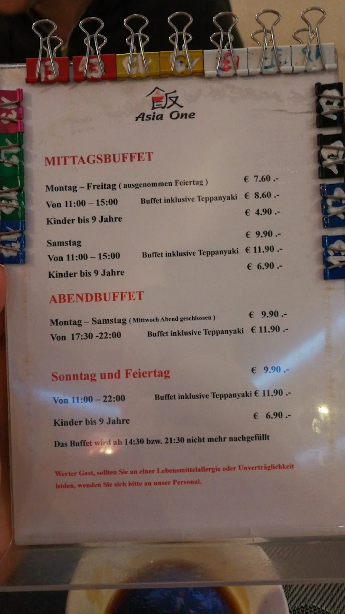 Speisekarte photo 6