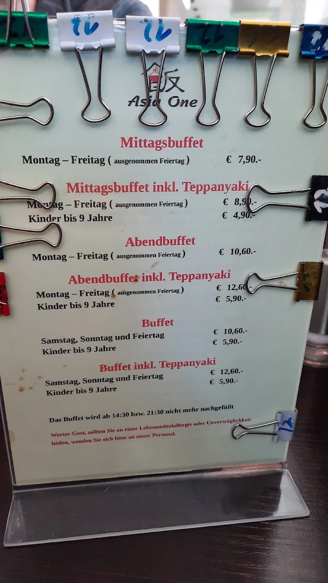 Speisekarte photo 9