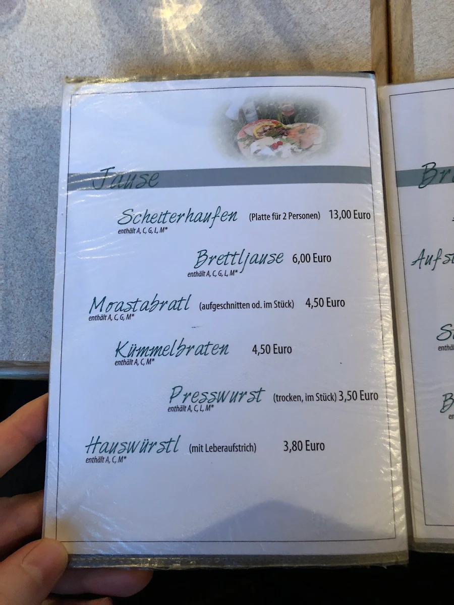 Speisekarte photo 2