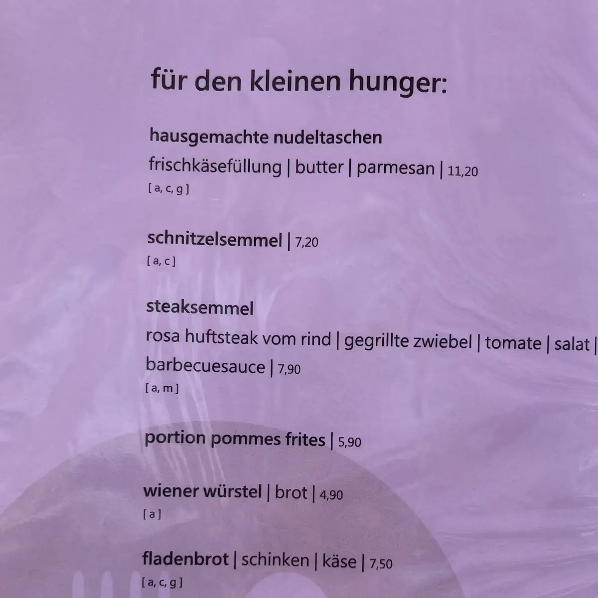 Speisekarte photo 7