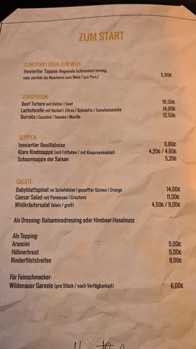 Speisekarte photo 1
