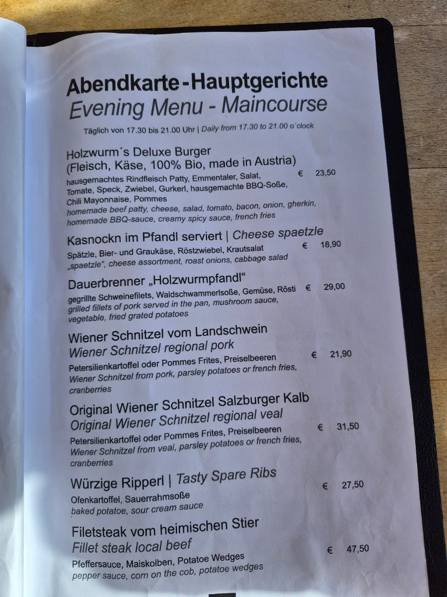 Speisekarte photo 3