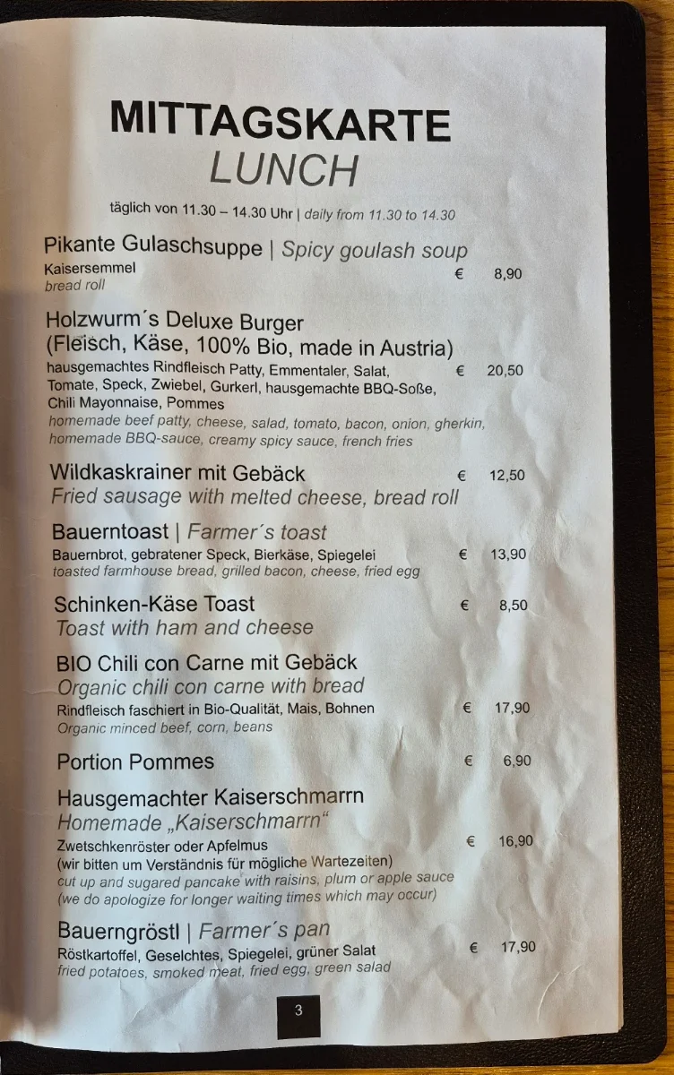 Speisekarte photo 6