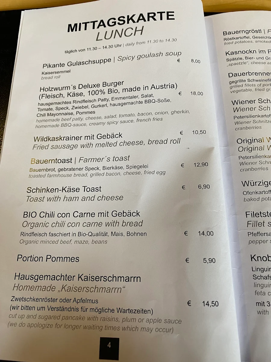 Speisekarte photo 8