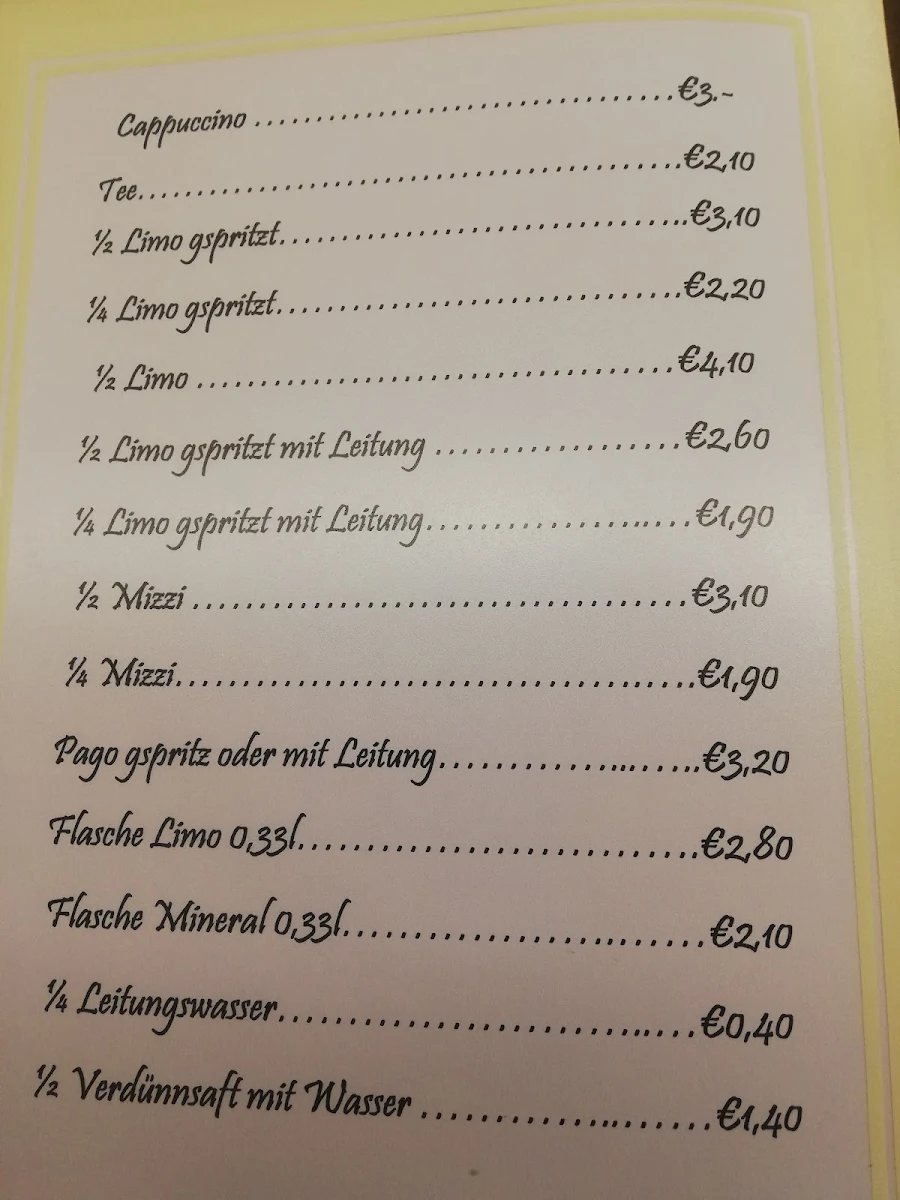 Speisekarte photo 1
