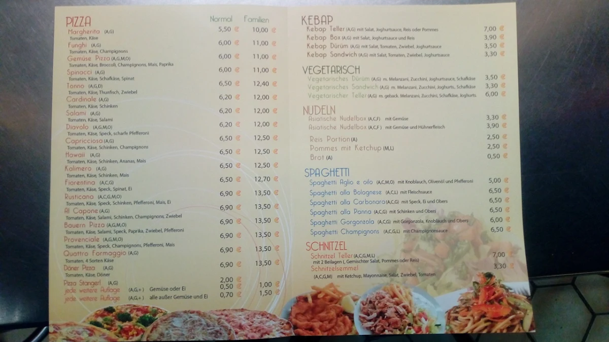Speisekarte photo 3