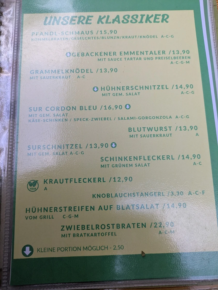 Speisekarte photo 2