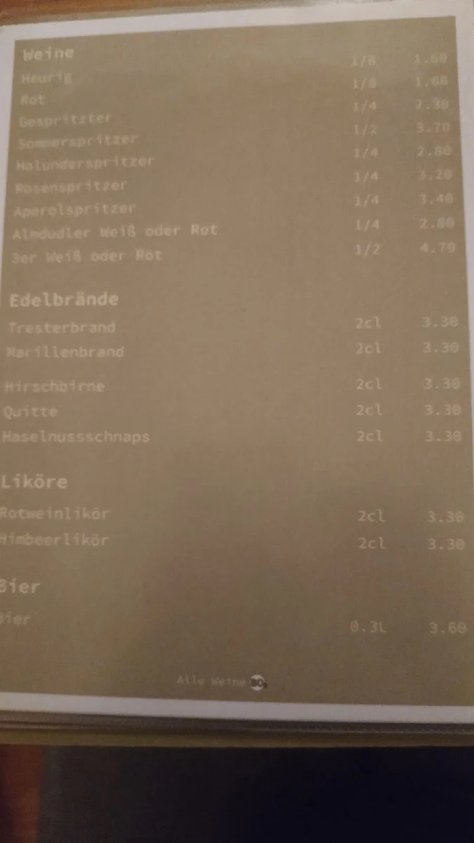 Speisekarte photo 8