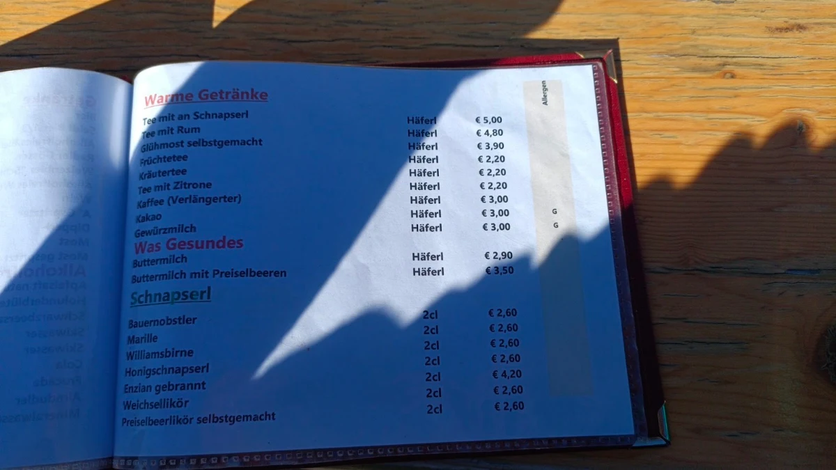 Speisekarte photo 3