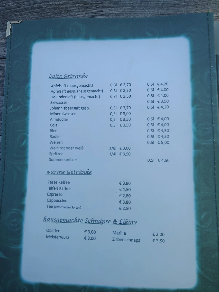 Speisekarte photo 1
