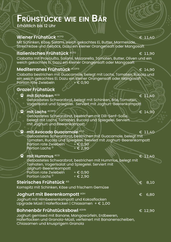 Speisekarte photo 5