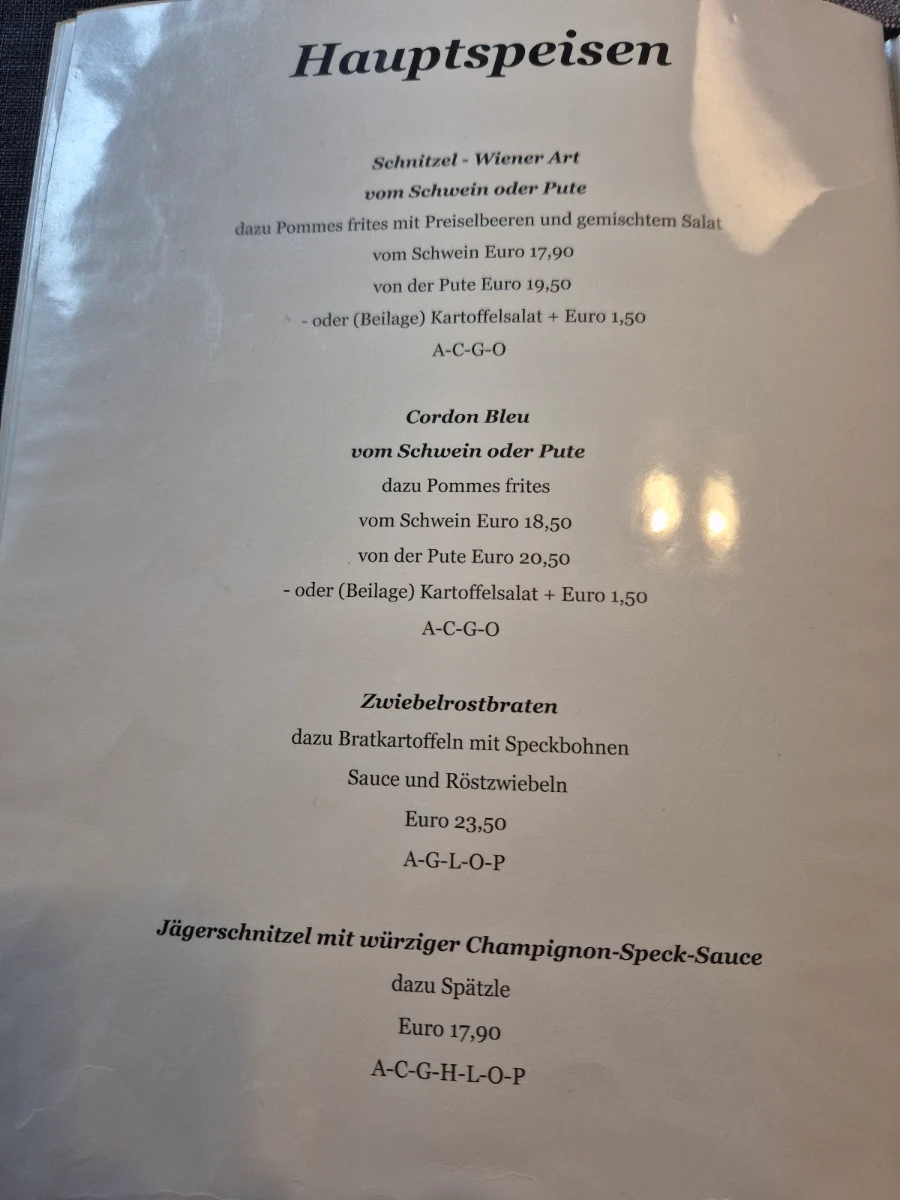 Speisekarte photo 4