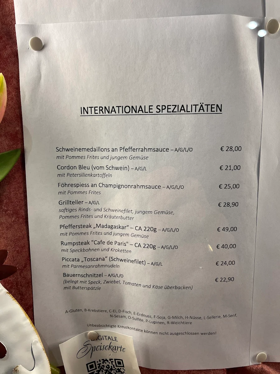 Speisekarte photo 1