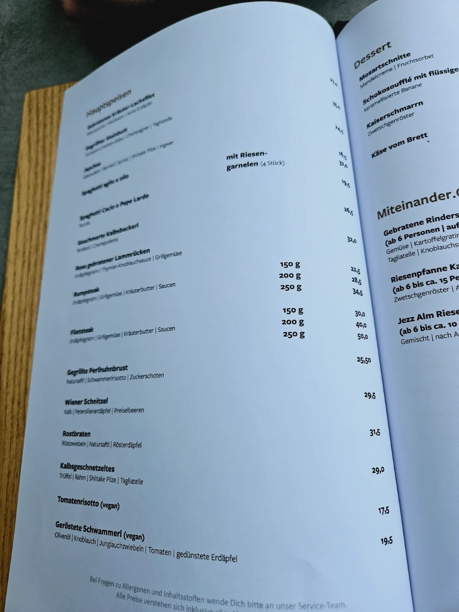 Speisekarte photo 5