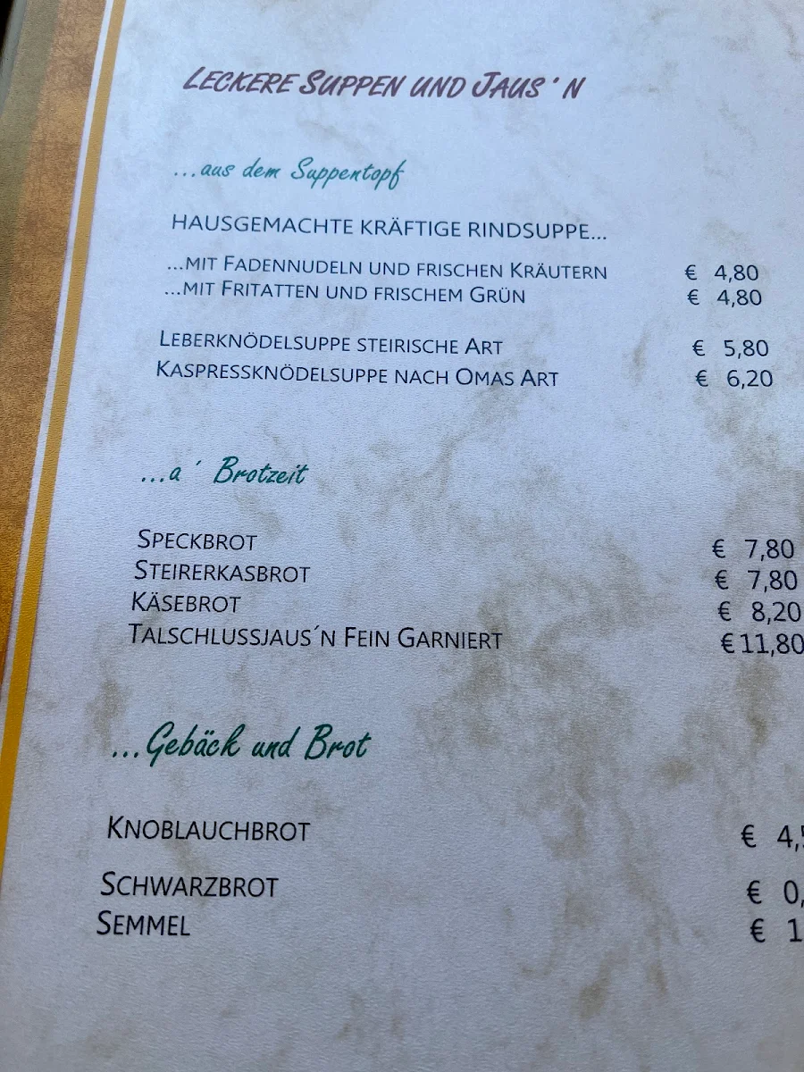 Speisekarte photo 6