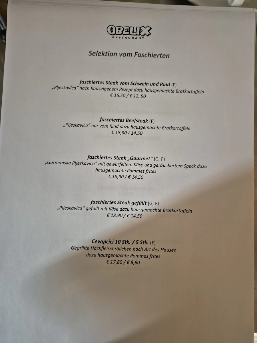 Speisekarte photo 1
