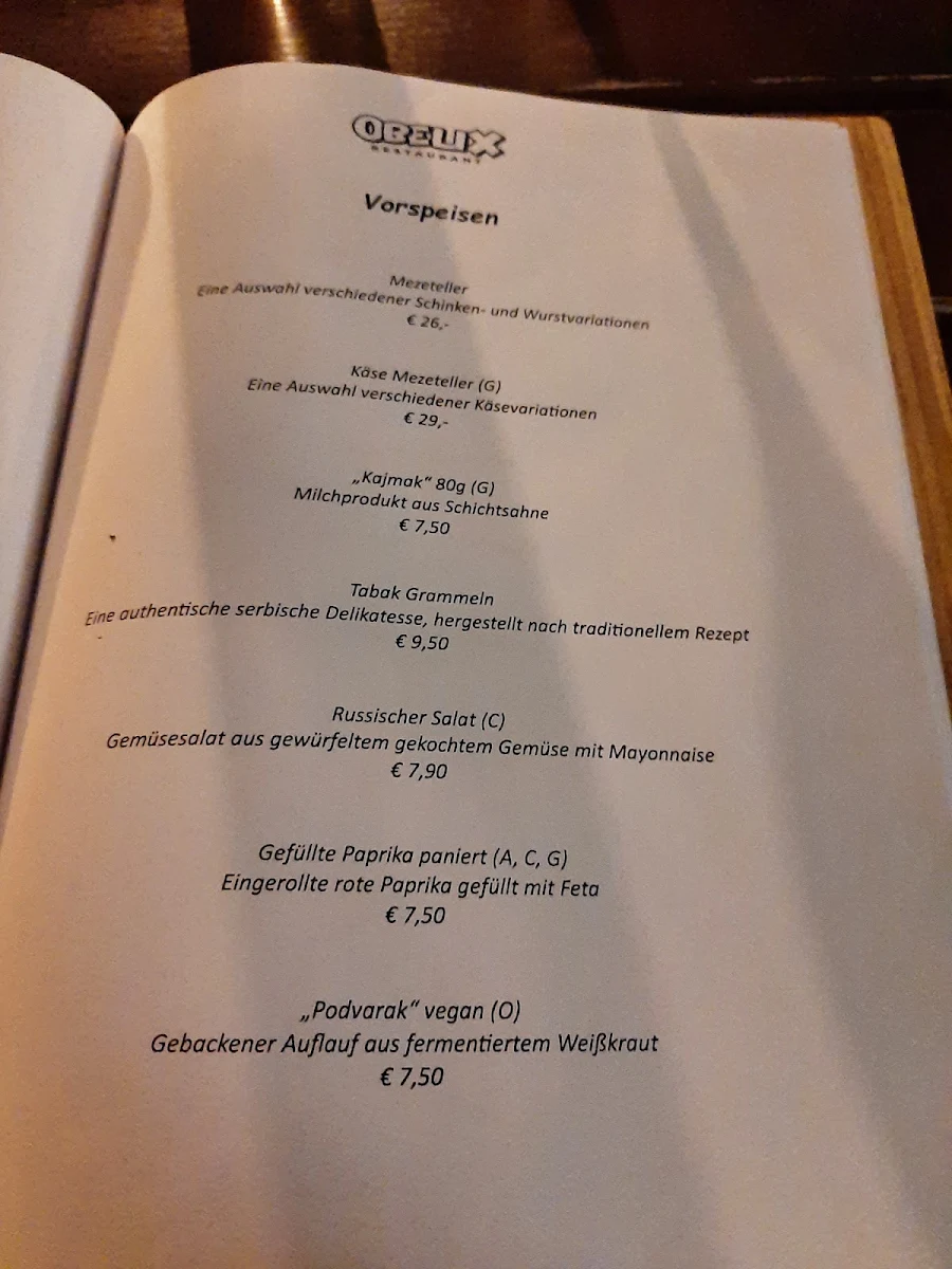 Speisekarte photo 8