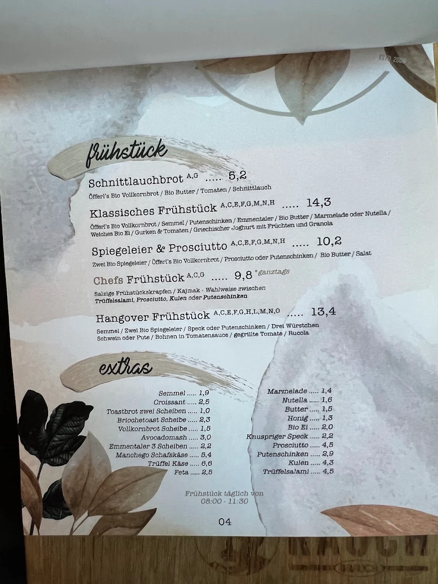Speisekarte photo 1