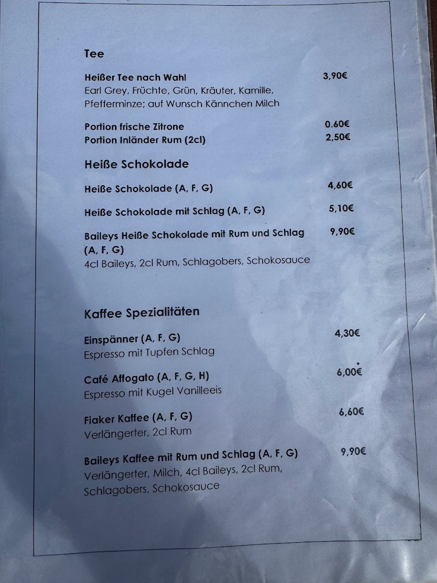 Speisekarte photo 1