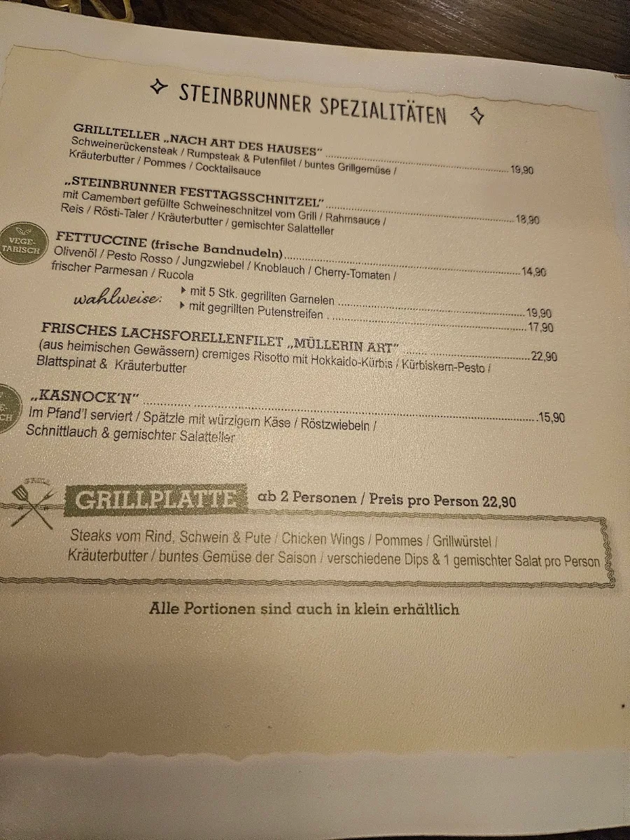 Speisekarte photo 1