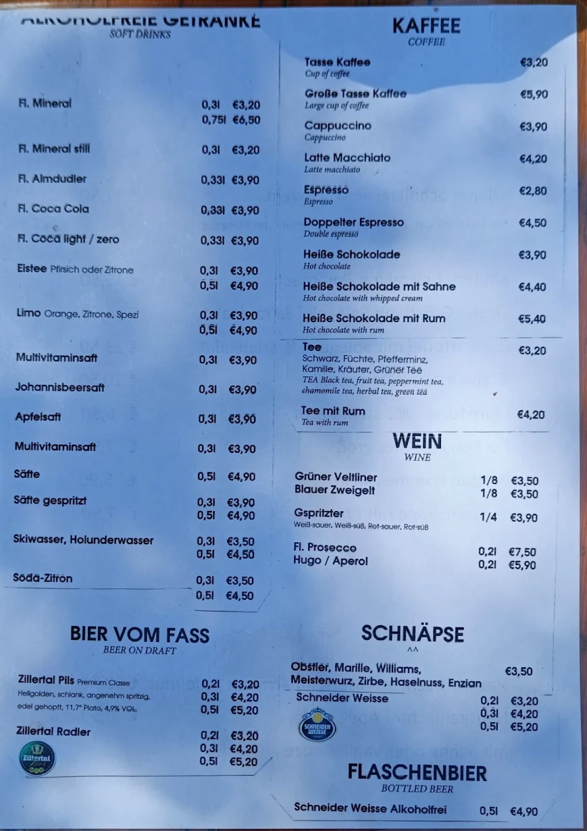 Speisekarte photo 3