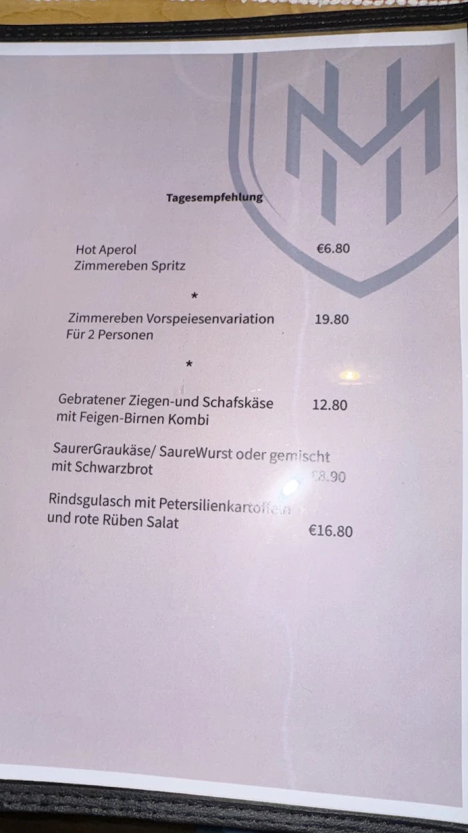 Speisekarte photo 9