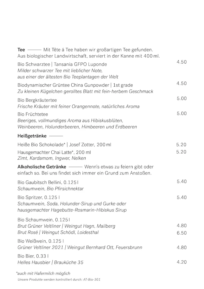 Speisekarte photo 8