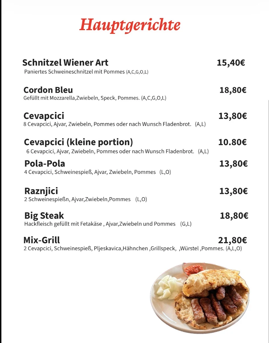 Speisekarte photo 4