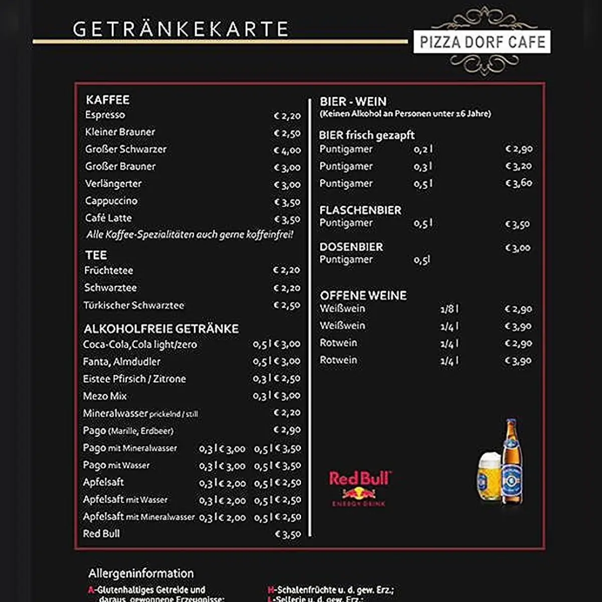 Speisekarte photo 1