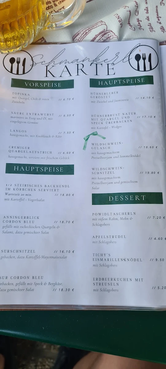 Speisekarte photo 3