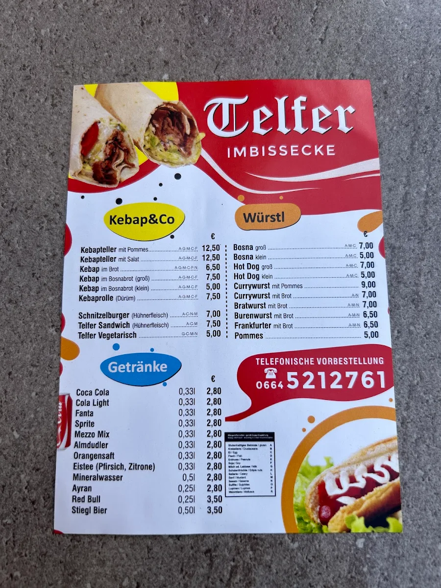 Speisekarte photo 1
