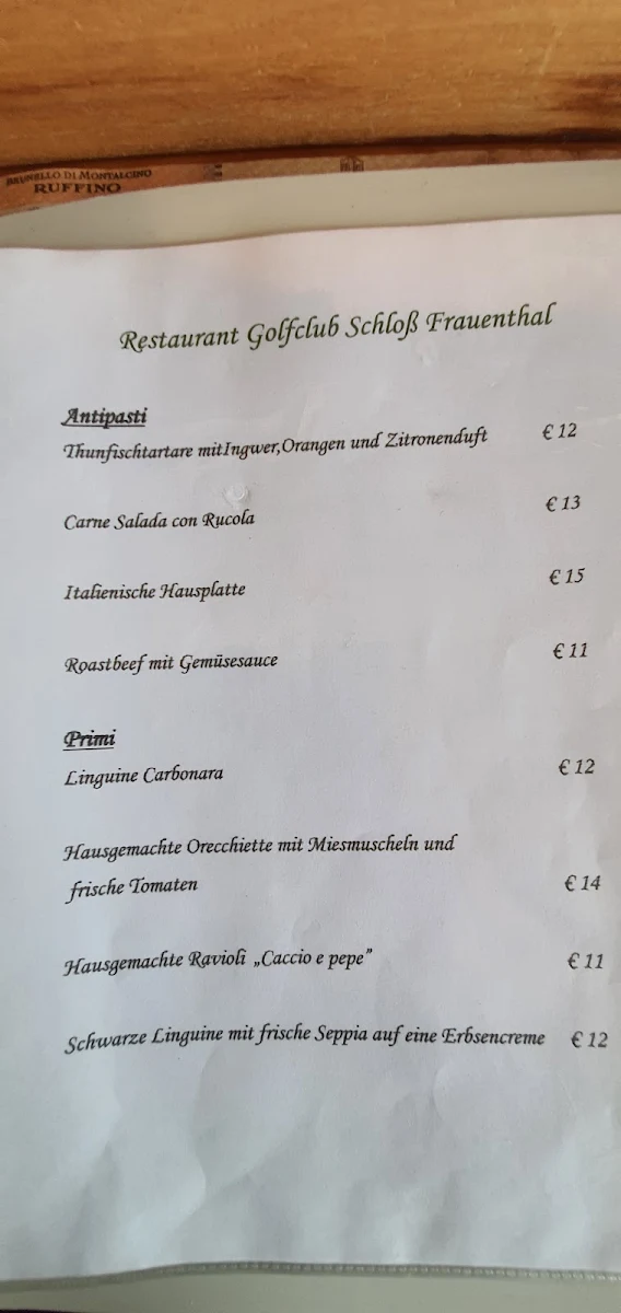 Speisekarte photo 1