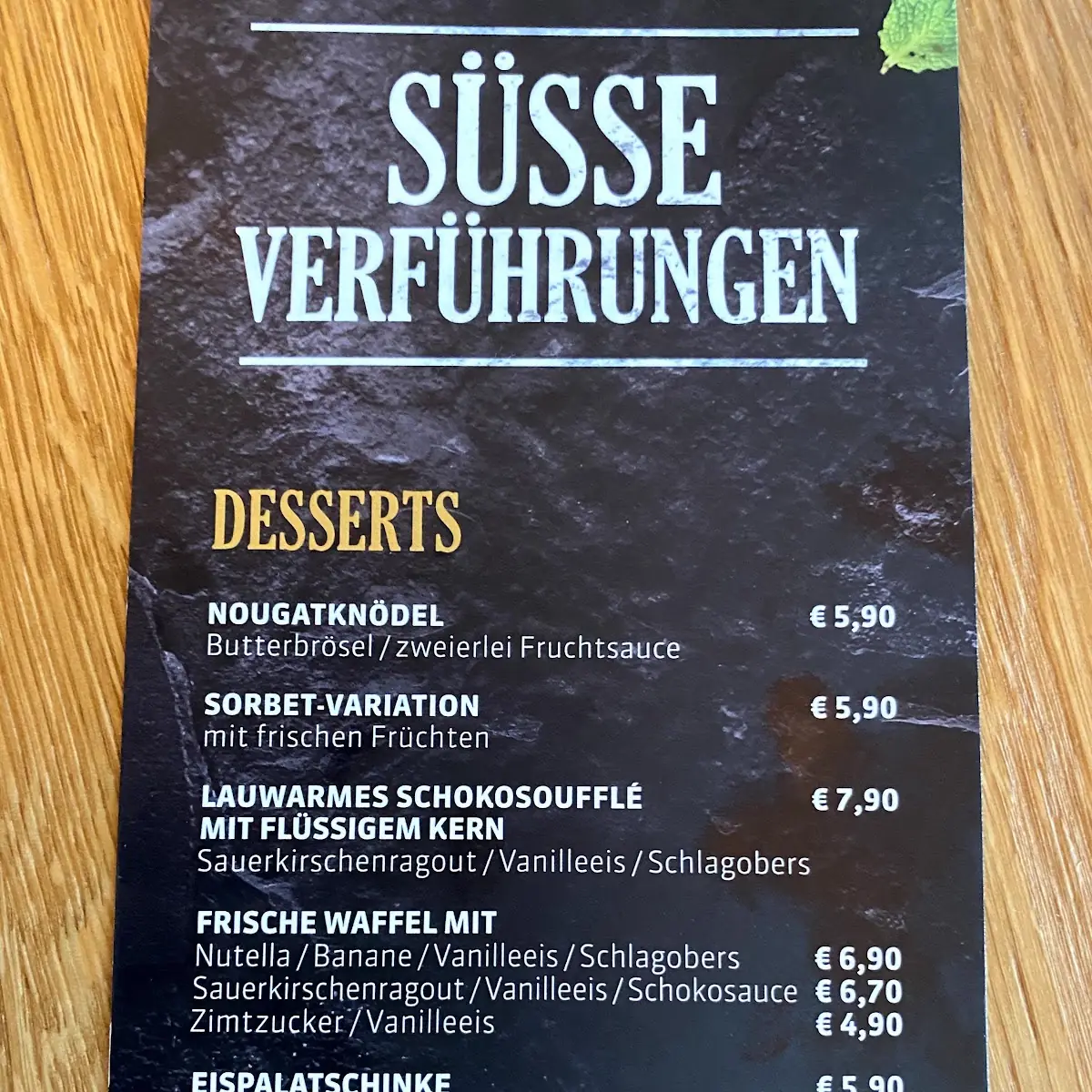 Speisekarte photo 10