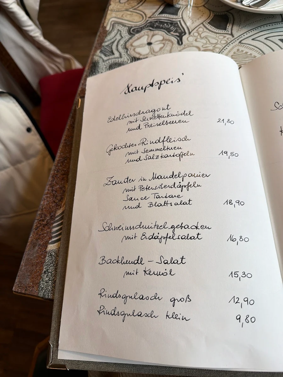 Speisekarte photo 2