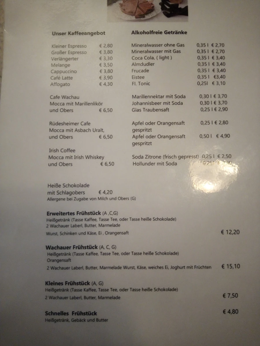 Speisekarte photo 4