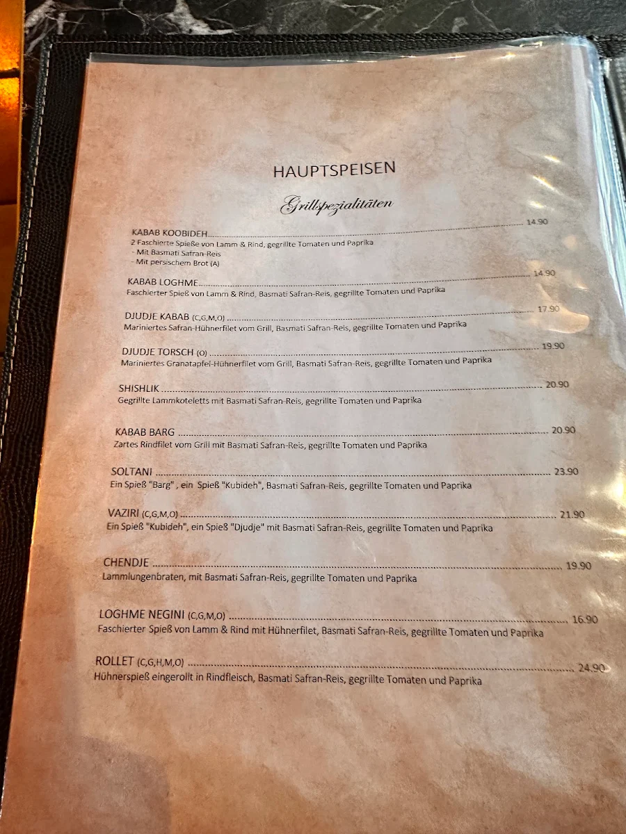 Speisekarte photo 1
