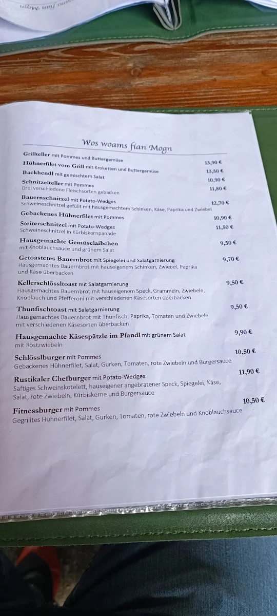 Speisekarte photo 1