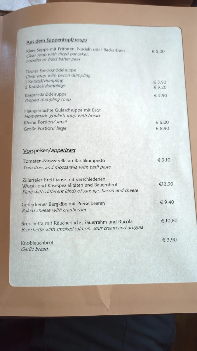 Speisekarte photo 9