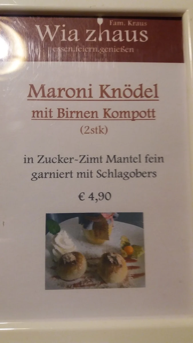 Speisekarte photo 5