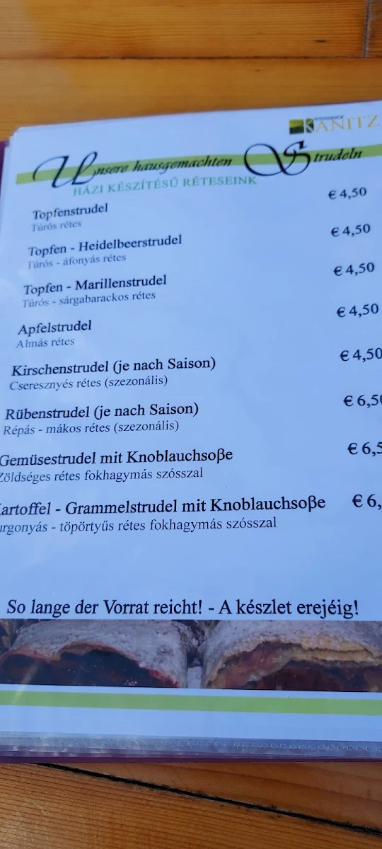 Speisekarte photo 3