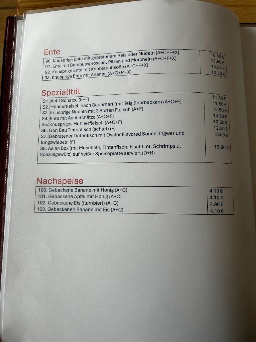 Speisekarte photo 10