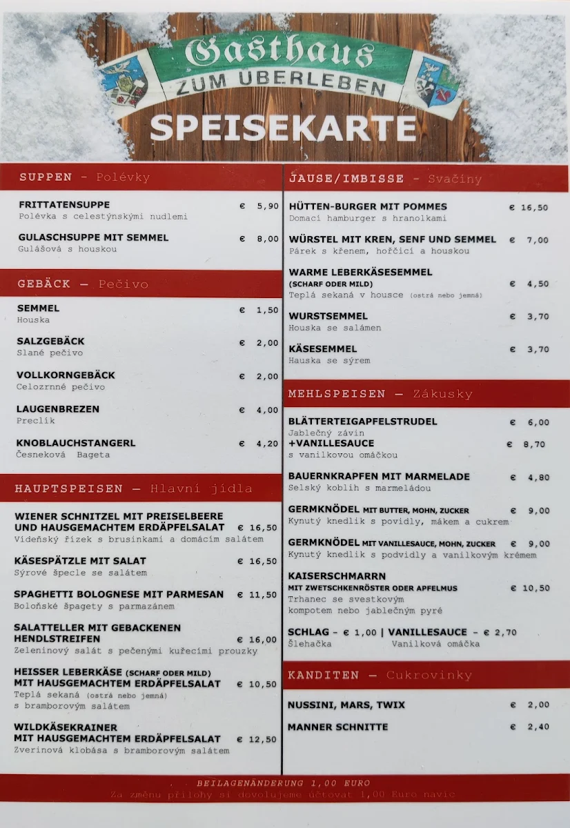 Speisekarte photo 1