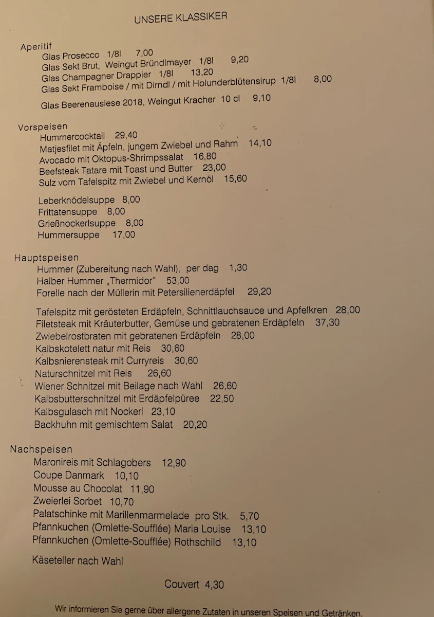 Speisekarte photo 3