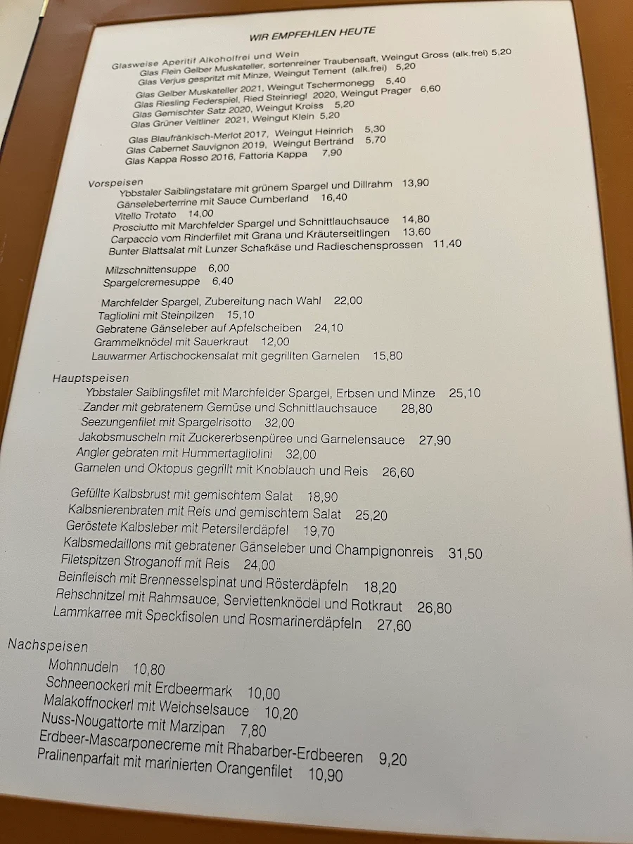 Speisekarte photo 4