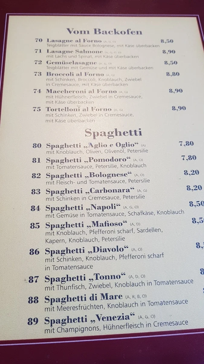 Speisekarte photo 1