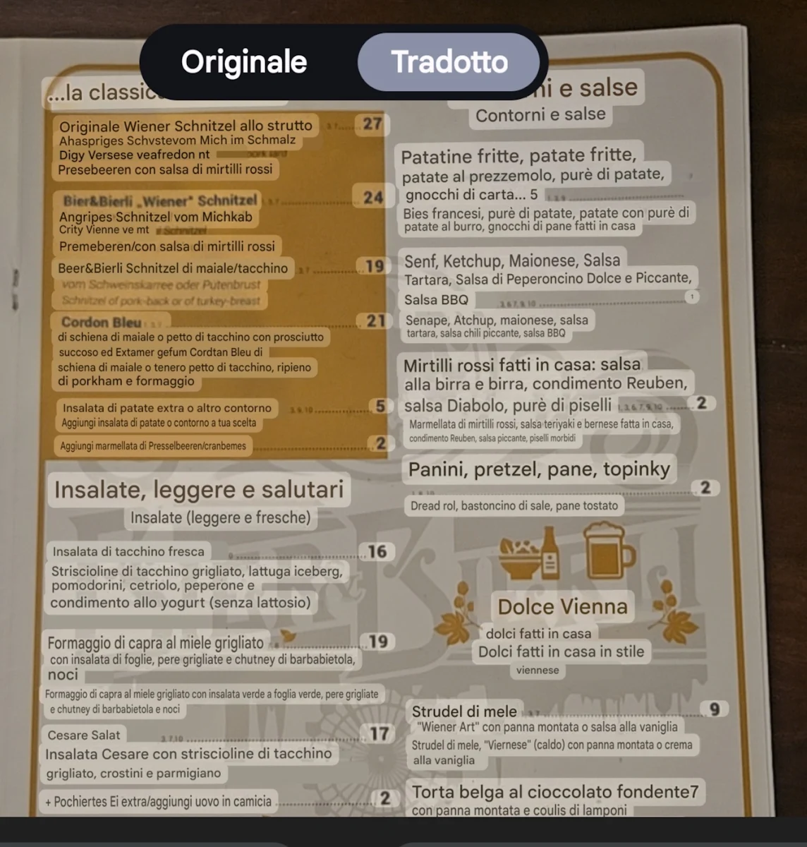 Speisekarte photo 3