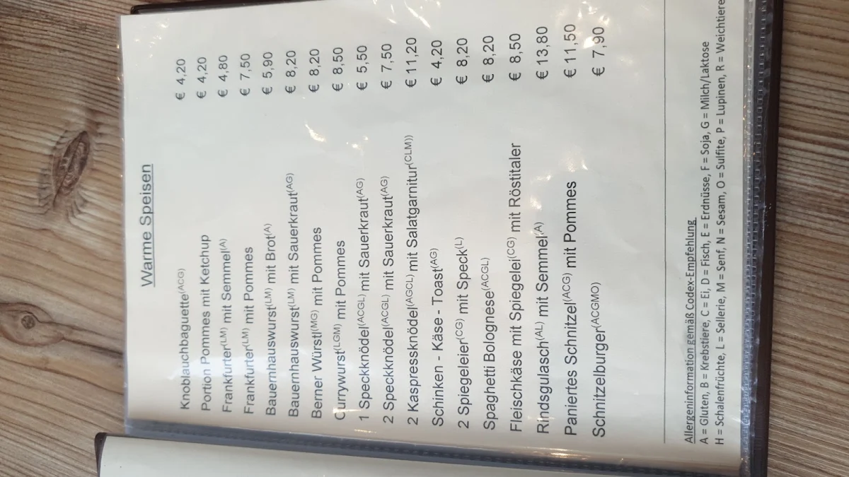 Speisekarte photo 10
