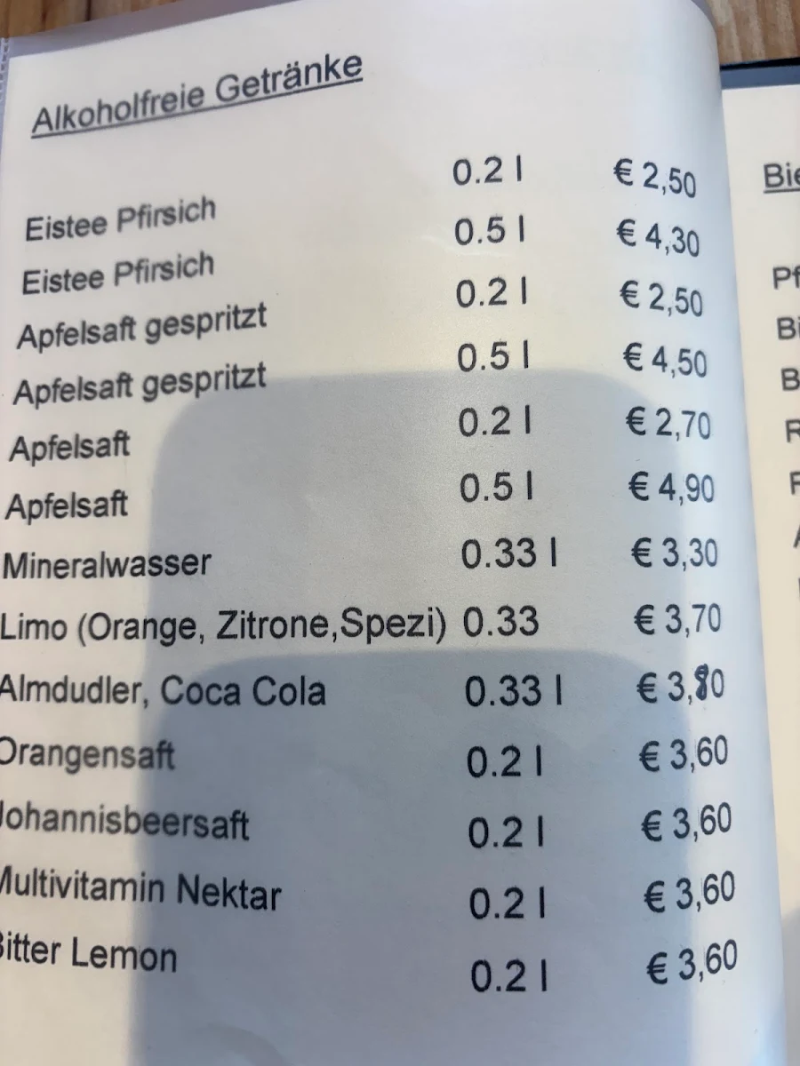 Speisekarte photo 6